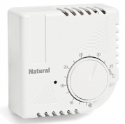 Терморегулятор комнатный NTL 7000A накл датчик воздуха белый (3,5 КВт)